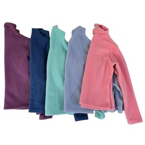 L.L. Bean Fleece Mockneck Shirts Bundle